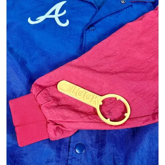 Vtg 90s Atlanta Braves Starter Jacket MLB Diamond Collection